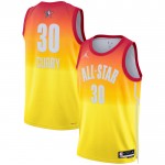Maillot All-Star 2023 Team 2 Stephen Curry 30 Nike Orange Swingman - Homme